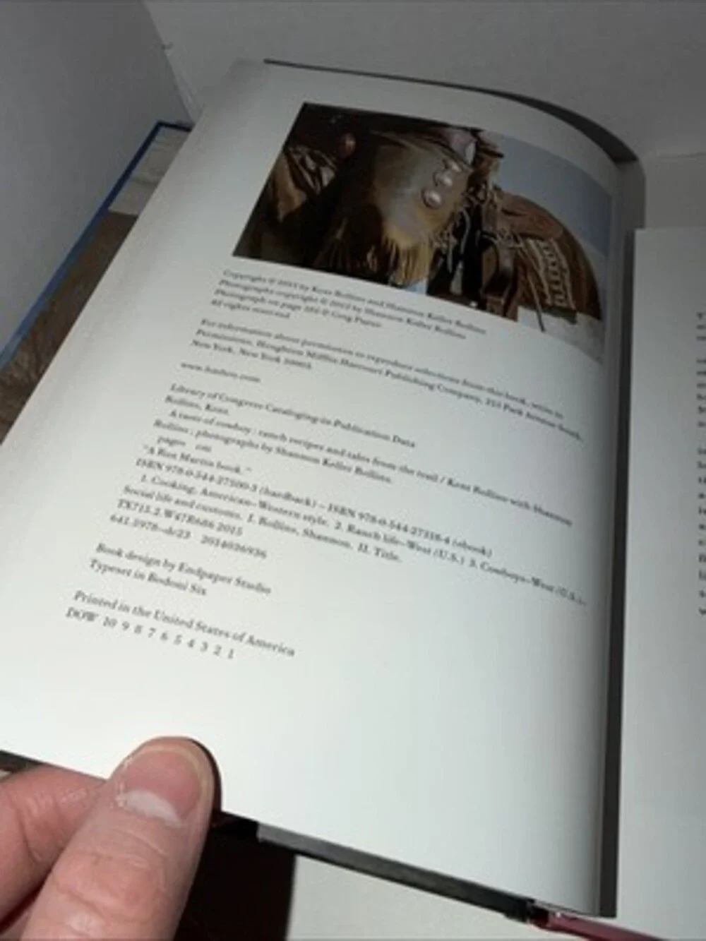 Signed A Taste of Cowboy: Ranch Recipes and Tales from the Trail by Kent Rollins
